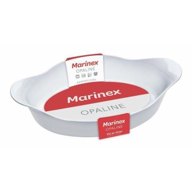 Imagem de Assadeira Marinex Oval Opaline Grande 1,4 Litros