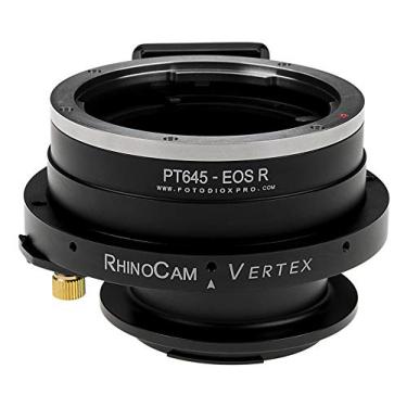 Imagem de Adaptador de costura rotativa RhinoCam Vertex, compatível com lente SLR de montagem Pentax 645 (P645) para câmeras sem espelho de montagem RF da Canon