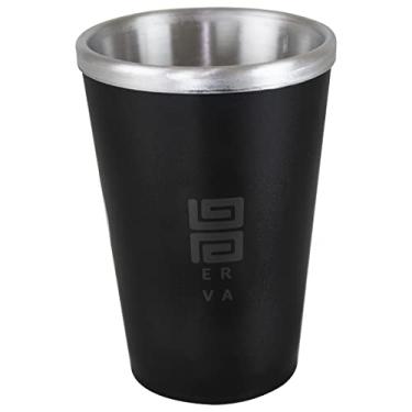 Imagem de CUIA COPO TÉRMICO DE ALUMÍNIO 300ML FOSCO (Black Erva Preto)