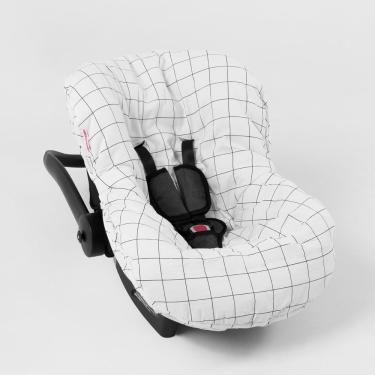 Imagem de Capa para Bebê Conforto - Branco