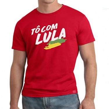 Imagem de Camiseta tô com Lula (XG, VERMELHO)