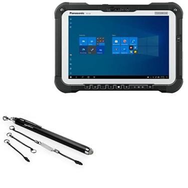 Imagem de Caneta Stylus BoxWave compatível com Panasonic Toughbook G2 (Caneta Stylus da BoxWave) - Caneta Stylus capacitiva EverTouch, ponta de fibra capacitiva para Panasonic Toughbook G2 - Preto