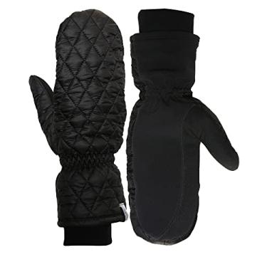 Imagem de TrailHeads Luvas de corrida acolchoadas com tela sensível ao toque para mulheres | Proteção térmica para mãos - Pequena