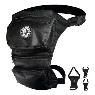 Imagem de Pochete Esportiva Bag De Perna Pochete Motoboy Trilha Pescaria Camping Lazer Em Unissex