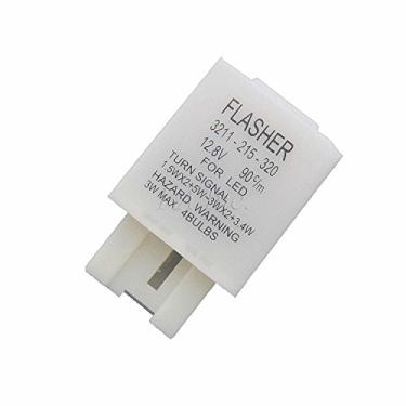 Imagem de PA 1 pç Kit de reparo de lâmpadas de sinal/seta de relé de LED eletrônico X-PinPA 3211-215-320 (8 terminals) Relay-FL436-02