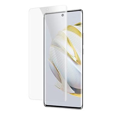 Imagem de HUANGYUNCHAO protetor de tela UV líquido curvo cola completa filme de vidro temperado para huawei nova 10 Flim de tela