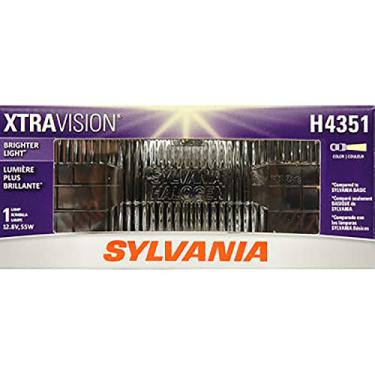 Imagem de SYLVANIA - Farol de farol selado H4351 XtraVision – Substituição de farol de halogêneo proporciona mais visibilidade do downroad (contém 1 lâmpada)