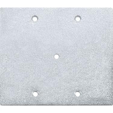 Imagem de Tampa passador para telefone para caixa de piso 4x4 cromada Tramontina