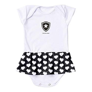 Imagem de Body Vestido Botafogo Corações Torcida Baby