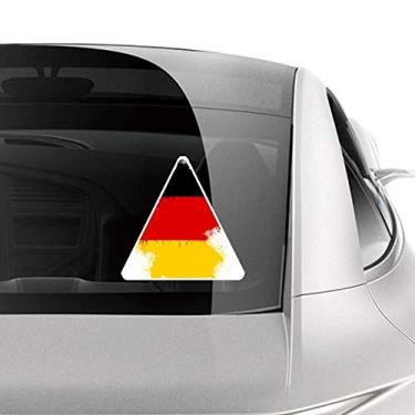 Imagem de DIYthinker Adesivo de carro com estampa de mapa da bandeira nacional da Alemanha para motocicleta e bicicleta