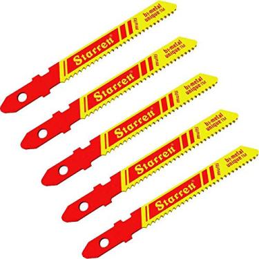 Imagem de Kit 5 Serra Tico Tico BU224 MULT 24D Starret