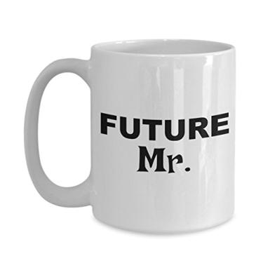 Imagem de Future Mr Gifts – Caneca de café Future Mr – Ideias de presente para o Sr. – ou presente de mordaça