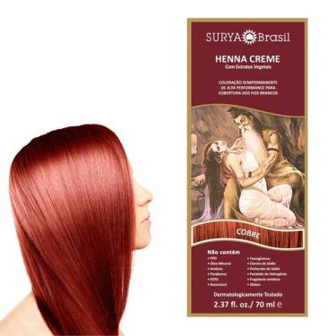 Imagem de Tintura Creme Henna Surya Cobre Surya