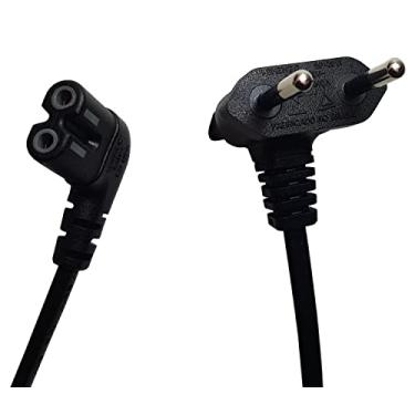 Imagem de Cabo De Força Ac Samsung LG Philco Aoc Philips Tipo 8 90°