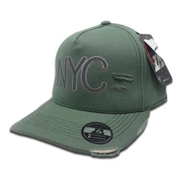 Imagem de Boné Layners Aba Curva Nyc Refletivo Strapback Ajustável-Unissex