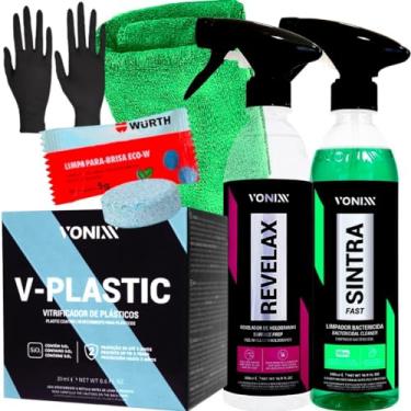 Imagem de Sintra Fast Apc Automotivo Vitrificador VPlastic Vonixx