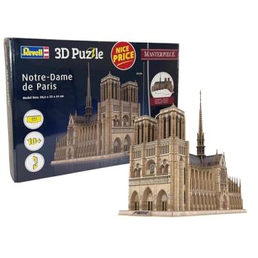 Imagem de Quebra-cabeça 3D (3D Puzzle) Notre-Dame de Paris - Revell 00190