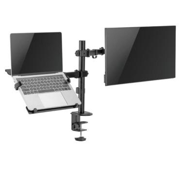 Imagem de Suporte Articulado De Mesa Para Notebook E Monitor 17 A 32