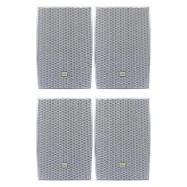 Imagem de Kit 4 Caixas JBL C521B Passiva Branca - 40 Watts RMS