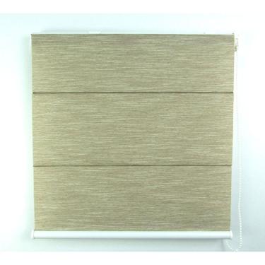 Imagem de Cortina Romana Napoles Translúcido Crisdan 1,00 Largura X 1,40 Altura Marrom