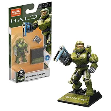 Imagem de Mega Construx Halo Infinite Heroes Series 14 Master Chief Mini Figure