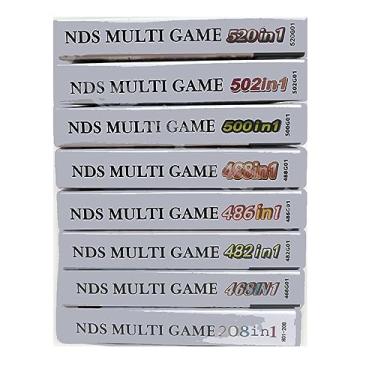 Imagem de 482 in 1 MULTI CART Super Combo Video Games Cartridge Card Cart for DS NDS 3DS XL 3DSXL 2DS NDSL NDSI