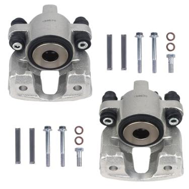 Imagem de Autoround Conjunto de pinças de freio a disco traseiro adequado para Ford Expedition 97-02/F-150 97-03/F-250 97-07/Lobo 99-04, Lincoln Navigator 98-02/Town Car 03-11/Blackwood 02-03, substituição #