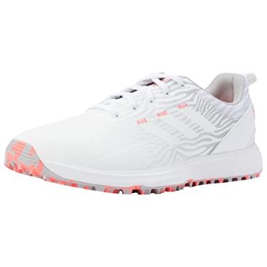 Imagem de adidas Tênis de golfe feminino S2G Spikeless, Calçados Branco/Calçados Branco/Cinza Dois, 36