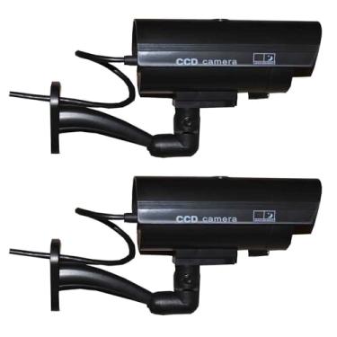 Imagem de Câmera de vigilância falsa de segurança doméstica para uso externo e interno