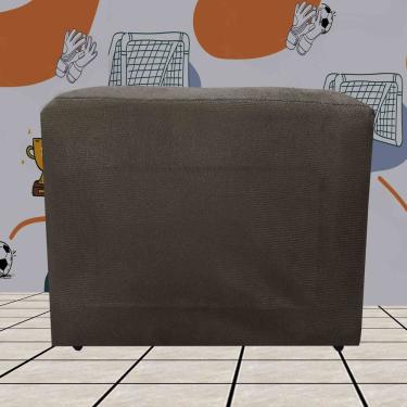 Imagem de Kit Puff Infantil Patrick Marrom