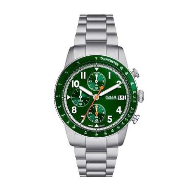 Imagem de Relógio Fossil Masculino Sport Tourer Prata - FS6048/1KN FS6048/1KN-Masculino