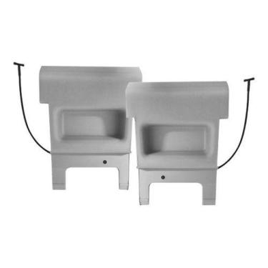 Imagem de Par Acabamento Tampa Spoiler Astra Traseiro - Primer - Clauplast