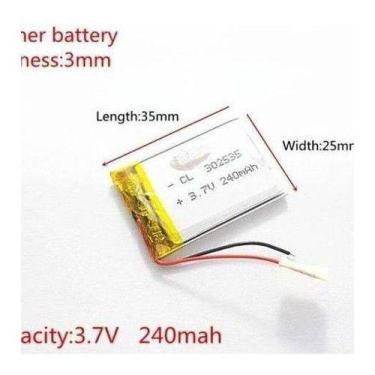 Imagem de Bateria Mp4 APARELHO Walkman, Mp3 Gravadores Mini Cameras Etc - bgb