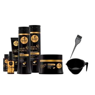 Imagem de Kit Haskell Cavalo Forte 6 Produtos 300ml +Cumbuca