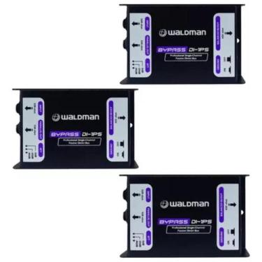 Imagem de Kit 3 Direct Box Waldman Di-1ps Passivo Profissional