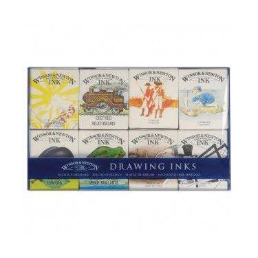 Imagem de Tinta Para Desenho Winsor & Newton William Collect 8 Unidades - WINSOR