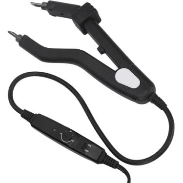 Imagem de Ferramenta profissional de conector de cabelo, ferro térmico Fusion para extensões de cabelo, 100-240 V, ABS, elegante e leve