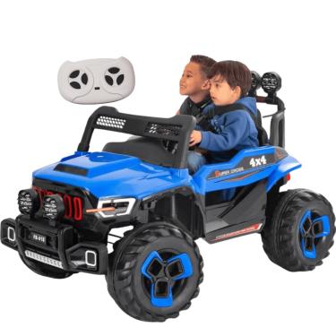 Imagem de Carro Eletrico Zippy Toys Super Cross 4x4 12V CR 2 Lugares Azul