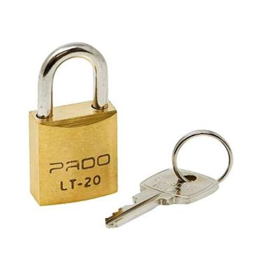 Imagem de Cadeado De Latão Pado Lt - 20mm 2 Chaves Não Enferruja