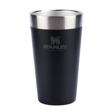 Imagem de Copo Termico Stanley Cerveja Sem Tampa 8029 Matte Black 473Ml, Preto M