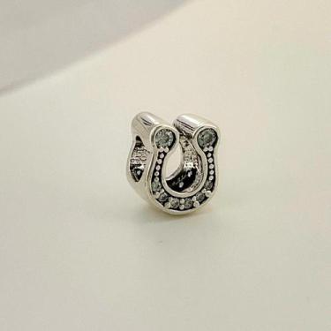 Imagem de Berloque Bali Espaçador Ferradura Cravejado Zircônias em Prata 925 - A