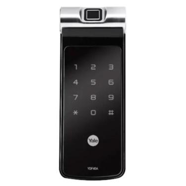 Imagem de Fechadura Digital YDF 40A RL Biometria e Senha Yale Rolete