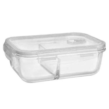 Imagem de Pote de Vidro Hermético Mimo Style 1 Litro com Divisória