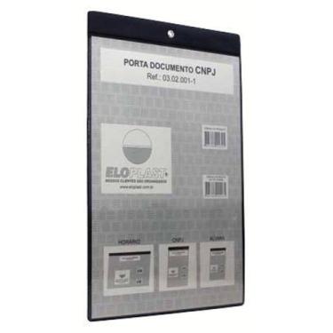 Imagem de Porta documento CNPJ vertical ofício - Eloplast