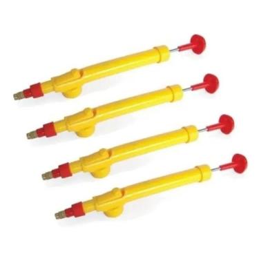 Imagem de Kit 4 Pulverizador Garrafa Pet Borrifador Manual mais  Mangueira - new