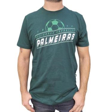 Imagem de Camiseta Masculina Palmeiras Clássica Surf Center- Verde, G