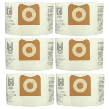 Imagem de EPLZON Sacos de pó de filtro VF3501 adequados para Ridgid and Workshop 3-4,5 galões sacos de vácuo seco peça de substituição 23738 WS32045F WD40500 (pacote com 6 peças)