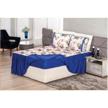 Imagem de LENÇOL COM ELASTICO E BABADO ( King, Queen, Casal, Solteiro) - Lc conf