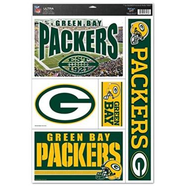 Imagem de WinCraft Decalque multiuso NFL Green Bay Packers 03734012, 28 x 43 cm