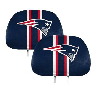 Imagem de FANMATS Capa de encosto de cabeça estampada adulto unissex, New England Patriots, 12 EUA
